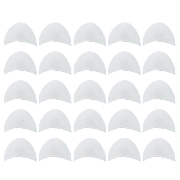 50 Pairs Soft Cotton Shoulder Pads for Clothing, Suits, T-Shirts - Comfortable Shoulder Inserts for Better