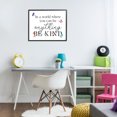 thumbnail image 3 of Stupell Industries Contemporary Be Anything & Kind Black Framed Giclee Art, 30 x 24, by Gigi Louise, 3 of 7
