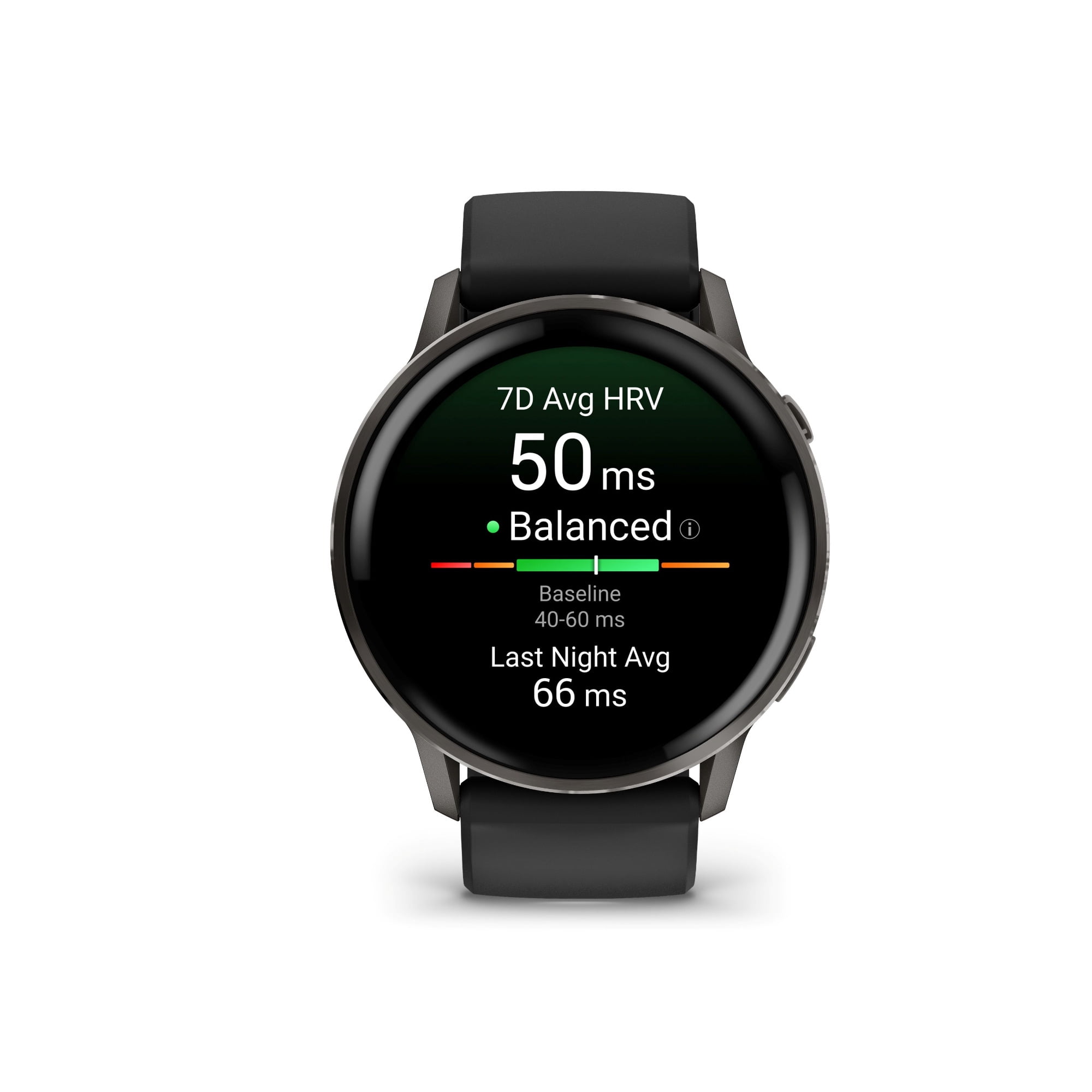 Garmin Venu 4 45mm with AMOLED Display Advanced Health Monitoring Built-in Flashlight Watch (Slate with Black Silicone Band) Bundle