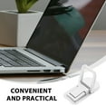 thumbnail image 3 of unbranded 1Par Soporte Ergonómico Para Laptop Portátil Con Ajuste Multiángulo Y Compacto Plateado, 3 of 8