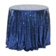 thumbnail image 2 of Round Tablecloth Glitter Wedding Glitter For Wedding Parties 47x47 Inches In A Variety Of Colors, 2 of 6