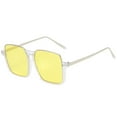 thumbnail image 1 of Lunettes Demi-Monture Rétro, Lunettes de Soleil Tendance Personnalisées, en Métal, 1 of 5