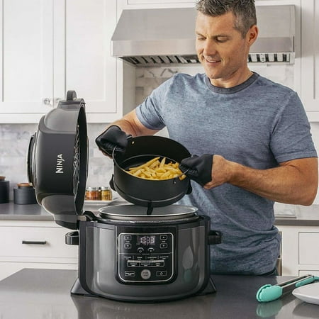 Ninja - Foodi TenderCrisp 6.52qt Digital Pressure Cooker - Black