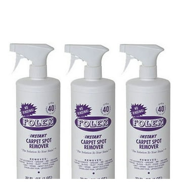 Folex Carpet Spot Remover, 32 oz 3-Pack