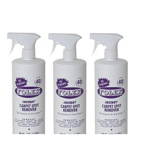 Folex Carpet Spot Remover, 32 oz 3-Pack