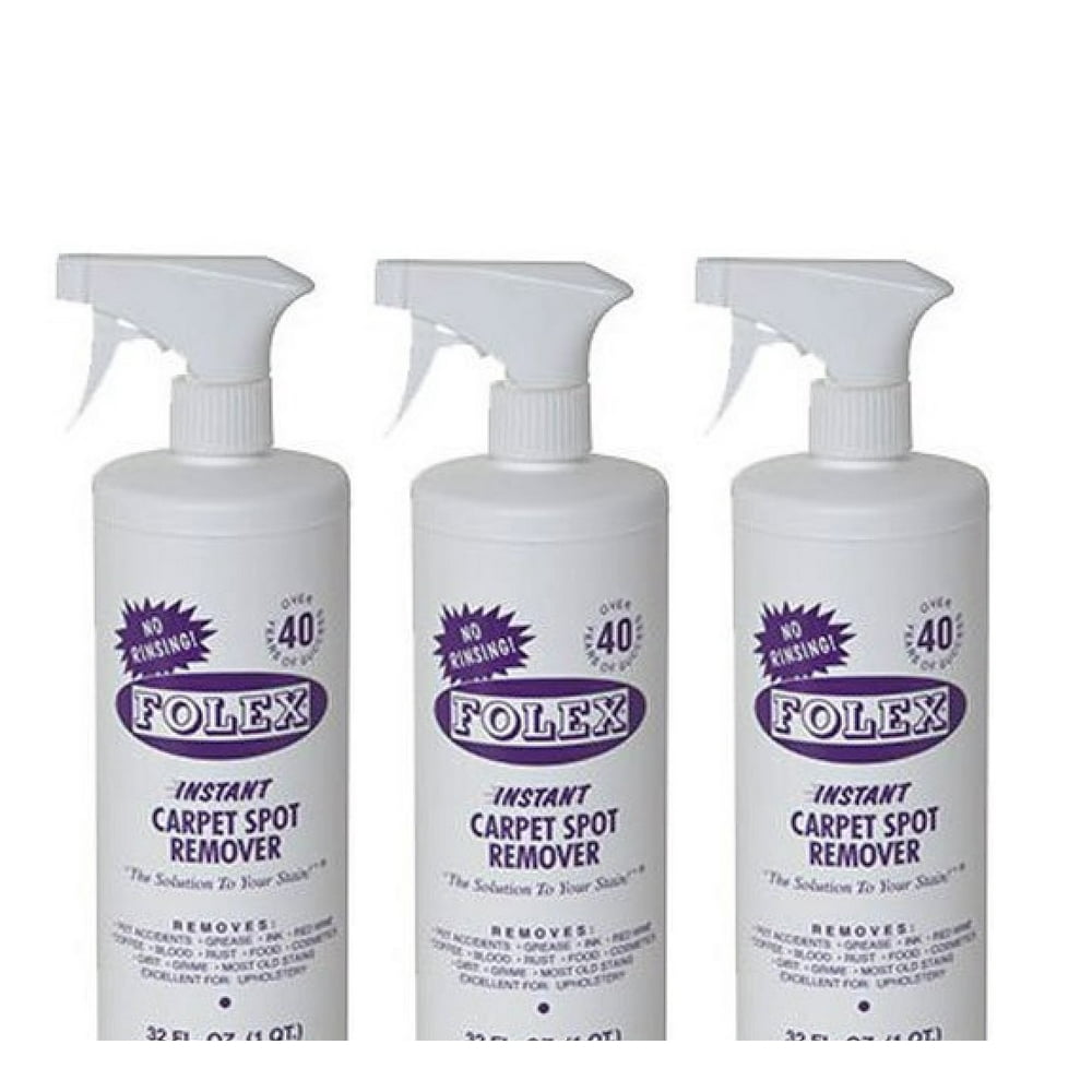 Folex Carpet Spot Remover, 32 oz 3Pack