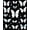 White, Pattern 4, variant on ODIKA 4'x6' Machine Washable Non-Slip Area Rug, Dragonfly & Water Lily High Traffic Rug, Teal, 280650
