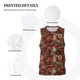 thumbnail image 3 of Honeii Coffee Stamp print basktball shirt for men and women, Unisex basketball jersey for Theme party-3X-Large, 3 of 6