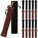 thumbnail image 1 of 100 bolsas de terciopelo para bolígrafos, soportes para bolígrafos con cordón, bolsas individuales para lápices de 1,4 × 6,9 pulgadas, estuches multiusos para bolígrafos, fundas protectoras para lápic, 1 of 6