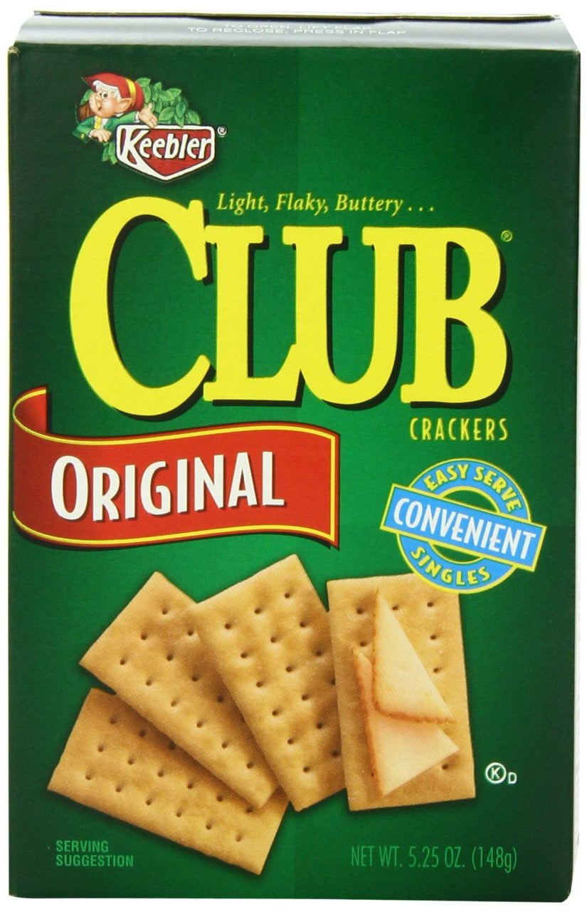 (Price/case)Keebler Original Club Crackers 5.25 Ounces Per Box 12 Per