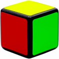 thumbnail image 2 of 1x1x1 Cube Dice 1x1 Magic Cube Puzzle, para acertijos: mejora tus concentraciones, combinación mano-ojo, 2 of 5