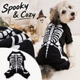 thumbnail image 4 of Halloween Costumes For Dogs, Features Dog Skeleton Costume For Fun Halloween Visiting And Family Gathering, 4 of 6