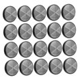thumbnail image 4 of Tineasur 20Pcs Durable Plated Silver Plastic Motorcycle Reflective Warning Reflectors Round Design, 4 of 8