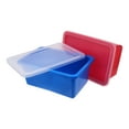 thumbnail image 1 of KALLORY 2Ud Cajas De Almacenamiento Plástico Apilables Con Colores Surtidos Ideal Para Organizar El Hogar, 1 of 8