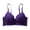 Purple, variant on MVRLSH Sports Jelly Bras for Women Full Coverage Unlined Lace Underwire Lifting Support Casual lette Underwear Strapless Bra
