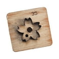 thumbnail image 3 of Matrice de Découpe en Cuir Forme de Fleur Artisanat Arts Réutilisable Découpe en Bois Cuir 35 mm, 3 of 7