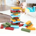thumbnail image 4 of Tumble Tower Blocks Game, Plastic Blocks Stacking Game, Plastic Board Building Game, Twister Game, For Home Durable Reusable Gift Kids Adult, 4 of 8