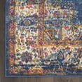 thumbnail image 4 of Nourison Passion Persian Navy 5'3" x 7'3" Area Rug, (5x7), 4 of 10