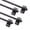 Black, variant on Multi functional hanging pole,Magnetic Curtain Rods for Metal Doors,No tools required,Multi-Use Adjustable Appliance for Windows Iron Steel Places,16-28 Inch,2 Pack,Black