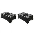 thumbnail image 1 of 2X Non-Slip Small  Compact Folding Flat Step Stool Heavy Duty Portable  Folding Chair, 1 of 7