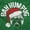 Turf Green, variant on Funny Christmas Bah Humbug Pug Pun Men's Graphic T Shirt Tees Brisco Brands M