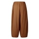 thumbnail image 5 of Pantalones de mujer Irfora Pantalones sueltos de mujer Piernas anchas con bolsillos Pantalones holgados de meditación de gran tamaño Irfora Pantalones de mujer, 5 of 5