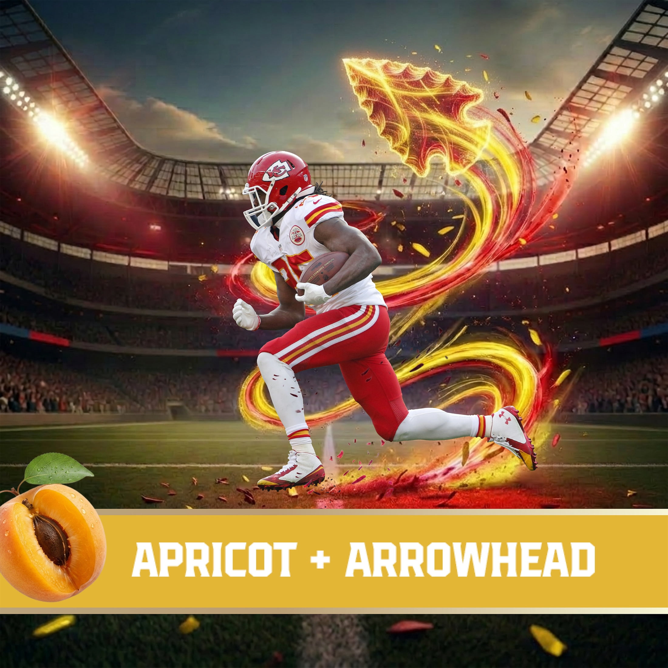 Old Spice Body Wash for Men, NFL Collection, Jamaal Charles, Scent of Apricot + Arrowhead, 24 fl oz