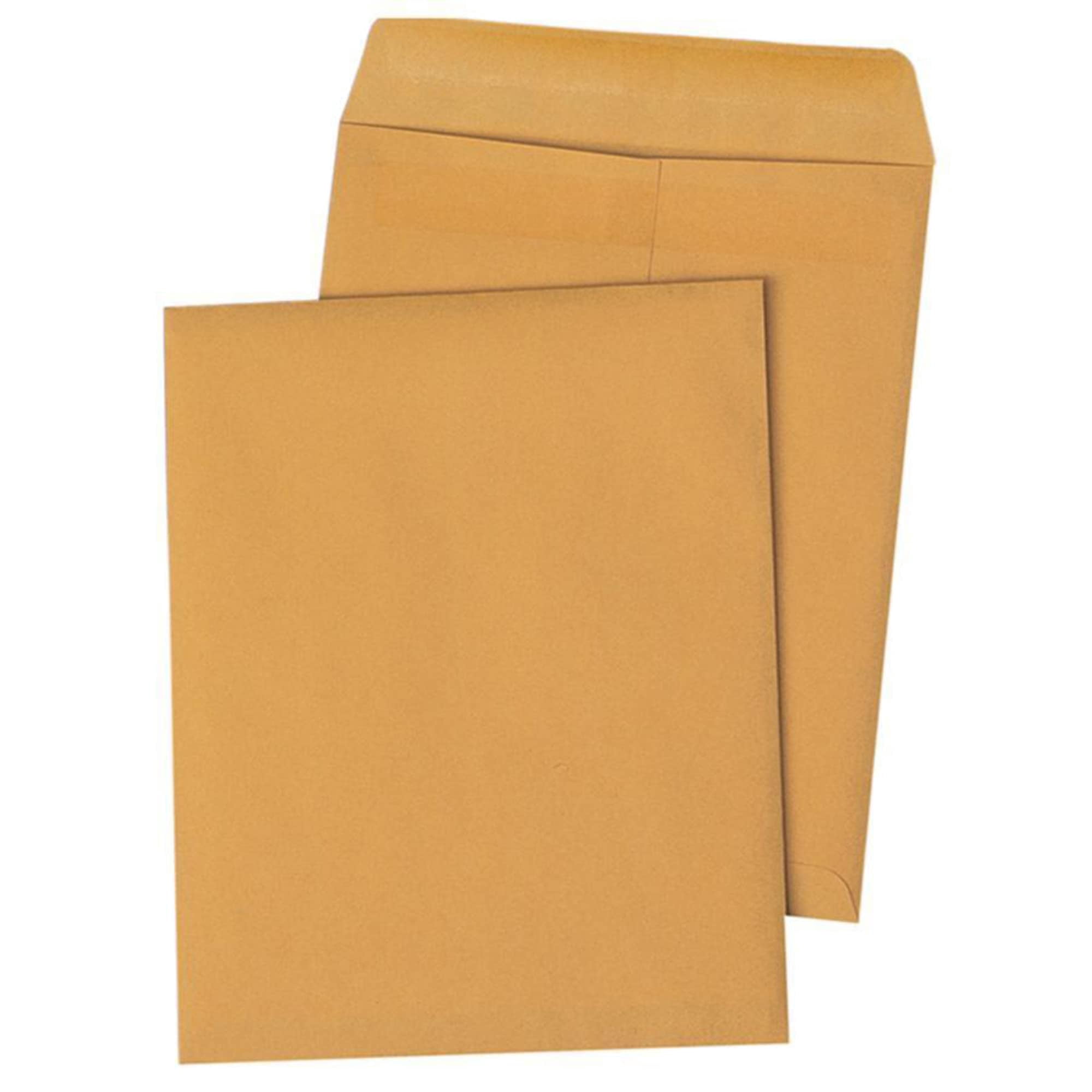 Quality Park® Redi-Seal® Catalog Envelopes, 12" x 15 1/2", Brown Kraft, Box Of 250