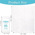 thumbnail image 2 of 300 count Ultra Thick Soft Large  Wipes Individually Wrapped(7.87" x 9.45"),Shower Wipes for Adults Bathing No Rinse,Personal Cleansing Wipes for Travel Gym,Bulk Deodorant for Homeless(White), 2 of 6