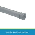 thumbnail image 3 of Kenney® Twist & Fit™ No Tools Rust-Resistant Coated Steel Straight Spring Tension Shower Curtain Rod, 42-72", Silver, 3 of 5