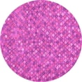 thumbnail image 1 of Ahgly Company Indoor Round Southwestern Pink Country Area Rugs, 4' Round, 1 of 4