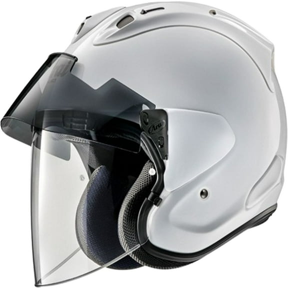 Arai Ram-X Solid Open Face Motorcycle Helmet (M2020D) Diamond White SM