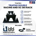 thumbnail image 5 of TRAPSKI DOUBLE Racing and XC Ski Rack, 5 of 11