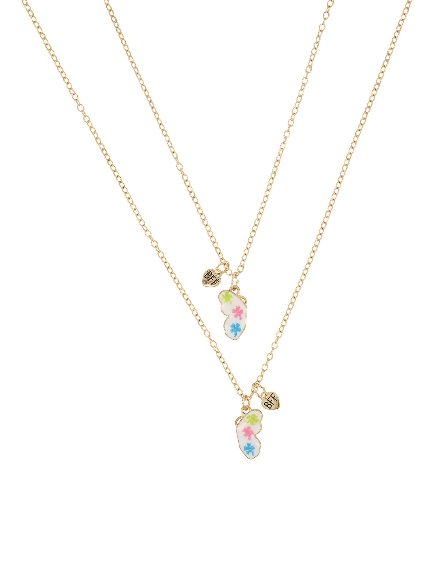 Claire's Best Friends Necklace Set - Butterfly