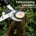 thumbnail image 5 of 41 inch extendable loppers 24 inch pruning shears heavy duty branch cutter for garden lawn and hedge trimming, 5 of 12