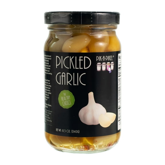 Pik-a-Pikel Pickled Garlic Original 240g bottle