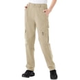 thumbnail image 1 of Pantalones cargo de senderismo Rdruko para mujer, de secado rápido, resistentes al agua, 1 of 7