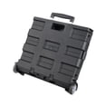 thumbnail image 2 of Contenedor de almacenamiento con ruedas y asa para tirar, carrito utilitario, organizador de armario plegable, contenedor de almacenamiento plegable,, 2 of 8