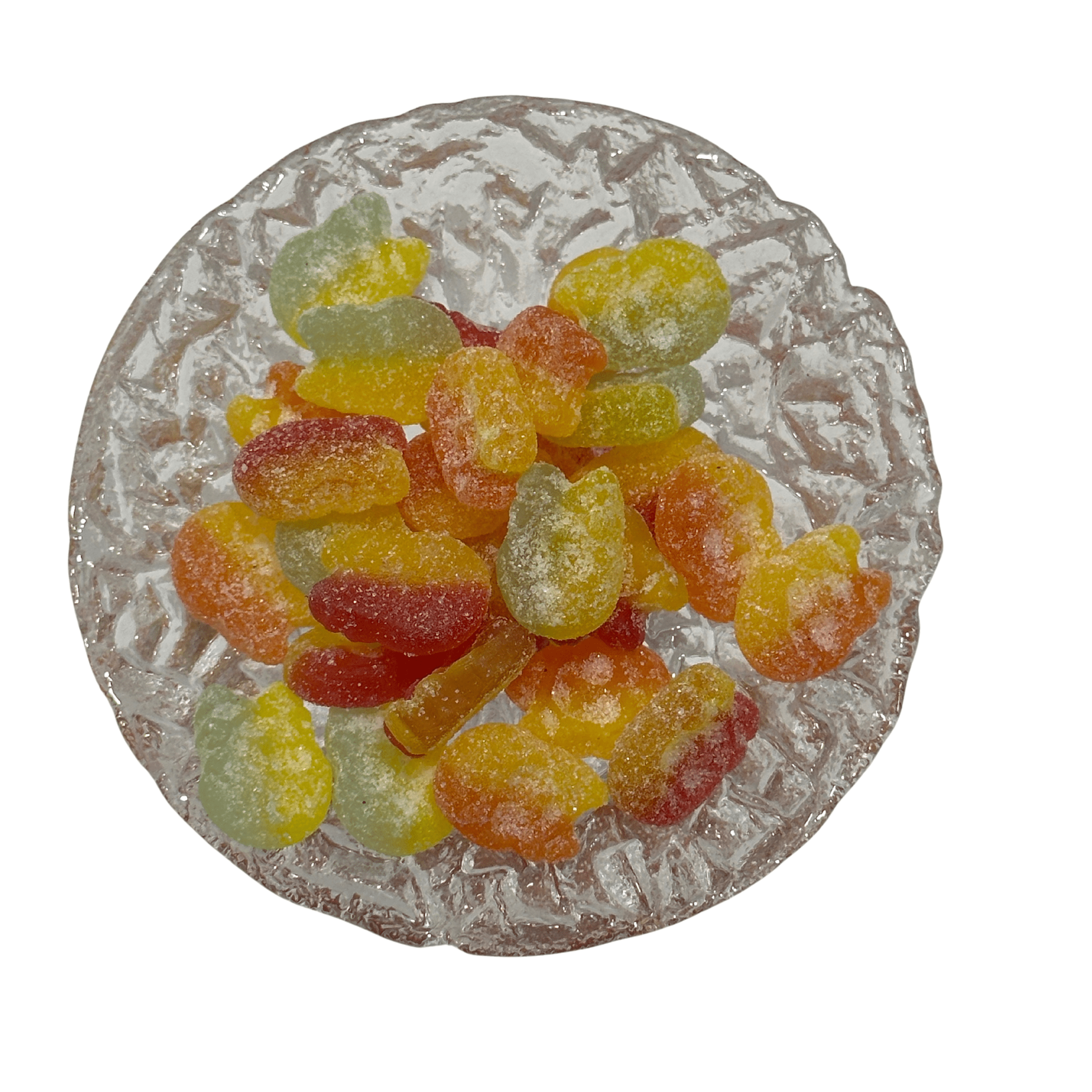BUBS Sour Skull Candy - Vegan, Palm Oil-Free, Fruity Sour Gummies (Pack of 4)