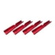 thumbnail image 1 of 4 piezas de rieles en T para carpintería, ranuras en T, accesorios profesionales para carpintería universales Rojo, 1 of 8