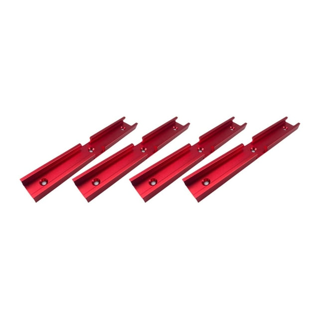koolsoo 4 Pcs Connecteur en T pour Établi Routeur DIY Table Rouge