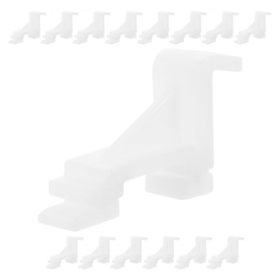 FRCOLOR 15 Pcs Accessory Fridge Shelf 4.50X2.60X1.20CM White