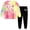 Hot Pink YIPWTQ18, variant on GXWEA Infant Boy Clothes Toddler Girl Tie Dye Double Heart Print Sweatshirt Jogger Pants 2Pcs Outfit Soft Spring Kids Casual Set(Blue,4-5 Years)