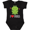 thumbnail image 3 of Inktastic I Love Frogs Gift Boys or Girls Baby Bodysuit, 3 of 5