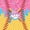 Hot Pink Sky Blue Orange, variant on Manfei Cute Baseball Twin Quilt Set, Sport Twin Coverlet Set, Hot Pink Blue Tan, Pink Reversible 2pcs, 1 Bedspread and 1 Pillowcase