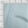 thumbnail image 2 of oneOone Rayon Light Blue Fabric Animal Sewing Material Print Fabric By The Yard 56 Inch Wide, 2 of 4