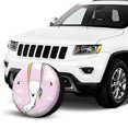 thumbnail image 2 of Kdxio Aerial Yoga for Unicorn for Tire Cover Wheel Protectors Tyre Covers Weatherproof Wheel Covers Universal Fit for Trailer Rv SUV Truck Camper Travel Trailers 16 inch, 2 of 8