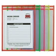 thumbnail image 2 of Stitched Shop Ticket Holders, Neon, Assorted 5 Colors, 75", 9 X 12, 25/bx | Bundle of 10 Boxes, 2 of 4