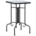 thumbnail image 1 of vidaXL Mosaic Side Table Blue and White Ceramic, 1 of 5