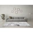 thumbnail image 3 of Ahgly Company Indoor Square Patchwork Gray Transitional Area Rugs, 3' Square, 3 of 4